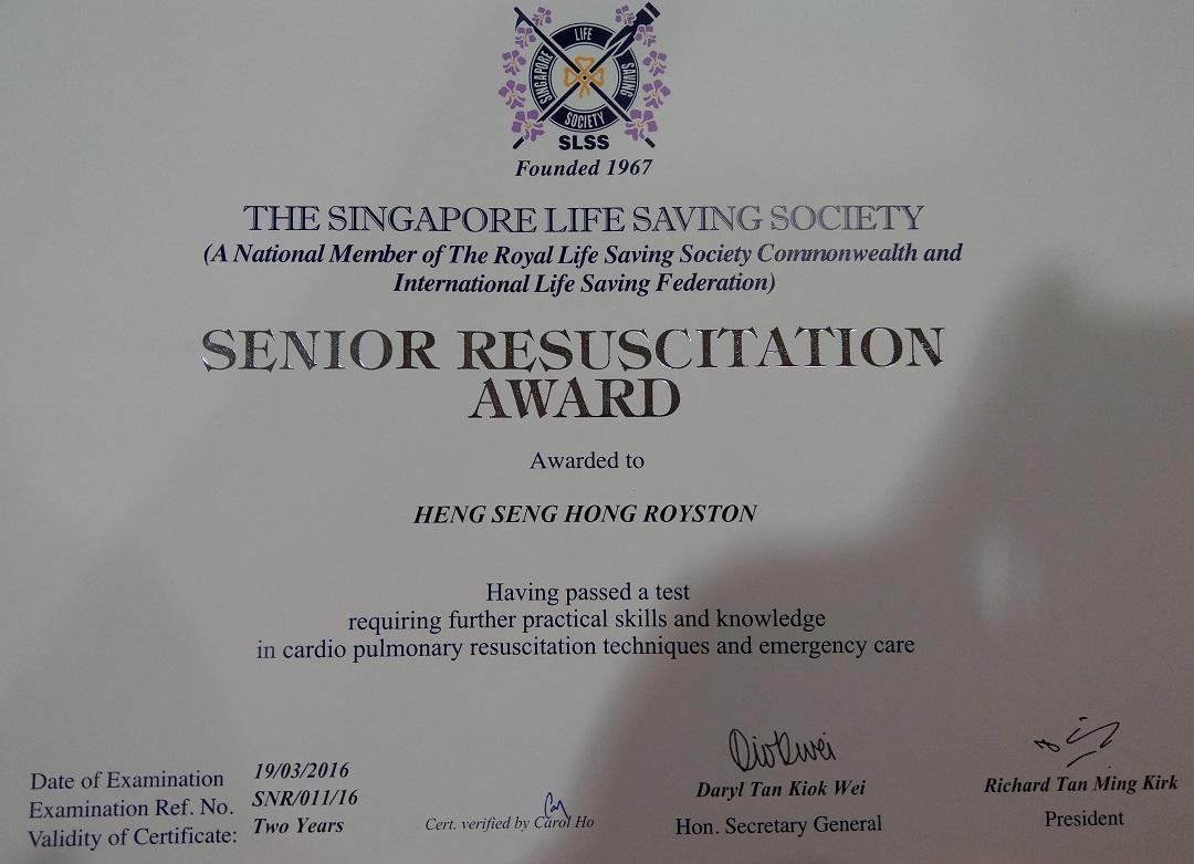 Senior Resuscitation